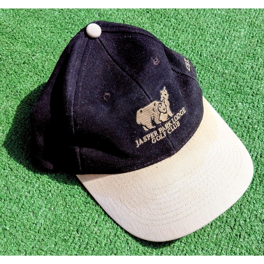 VTG Jasper Park Lodge Golf Club Alberta Canada Baseball Adjustable Cap/Hat Used